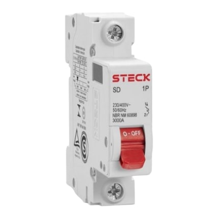 STECK - DISJUNTOR UNIPOLAR 50A